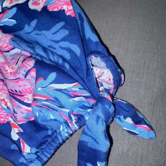 Lilly Pulitzer T-Shirt Dress Size Medium. Cotton Causal Floral - Picture 4 of 6